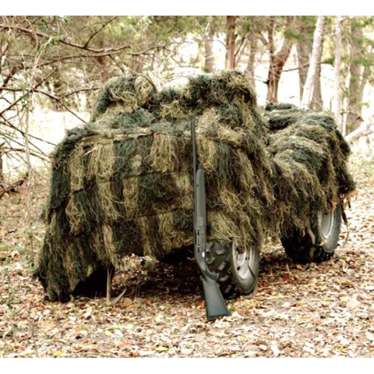 Red Rock Ghillie Blind 5'x12' Woodland Camouflage Netting » Got Hunts
