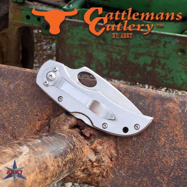 Abkt Cattlemans Cutlery Duece – Lockback 2.5″ Blade W- Clip