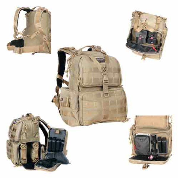 Gps Tactical Range Backpack Wwaist Strap Tan Nylon » Got Hunts