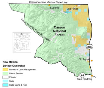 New Mexico Unit 52 Map