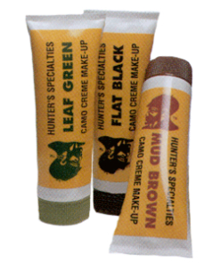 H.S. Face Paint Creme Tube Kit - Woodland Brown/Green/Black