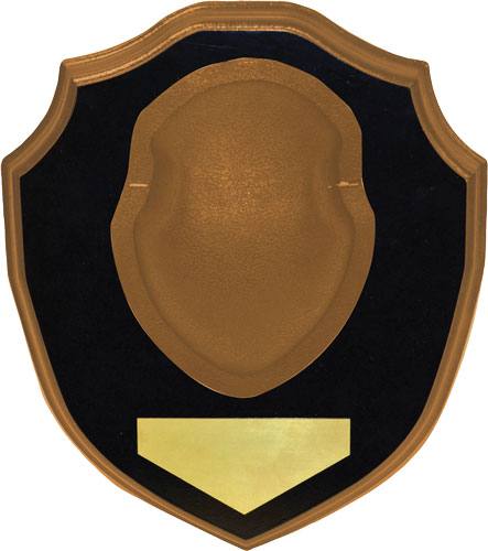 H.S. Deer Antler Mounting Plaque