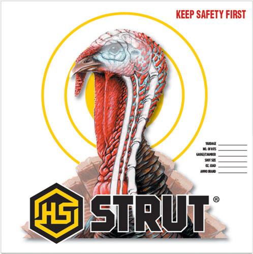 H.S. Strut Turkey Targets — 11" x 11", 12-Pack
