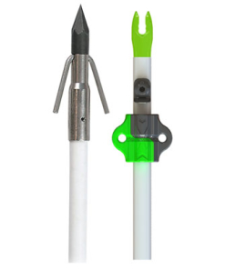 Muzzy Fish Arrow W-carp Point - Nock & Bottle Slide 1ea