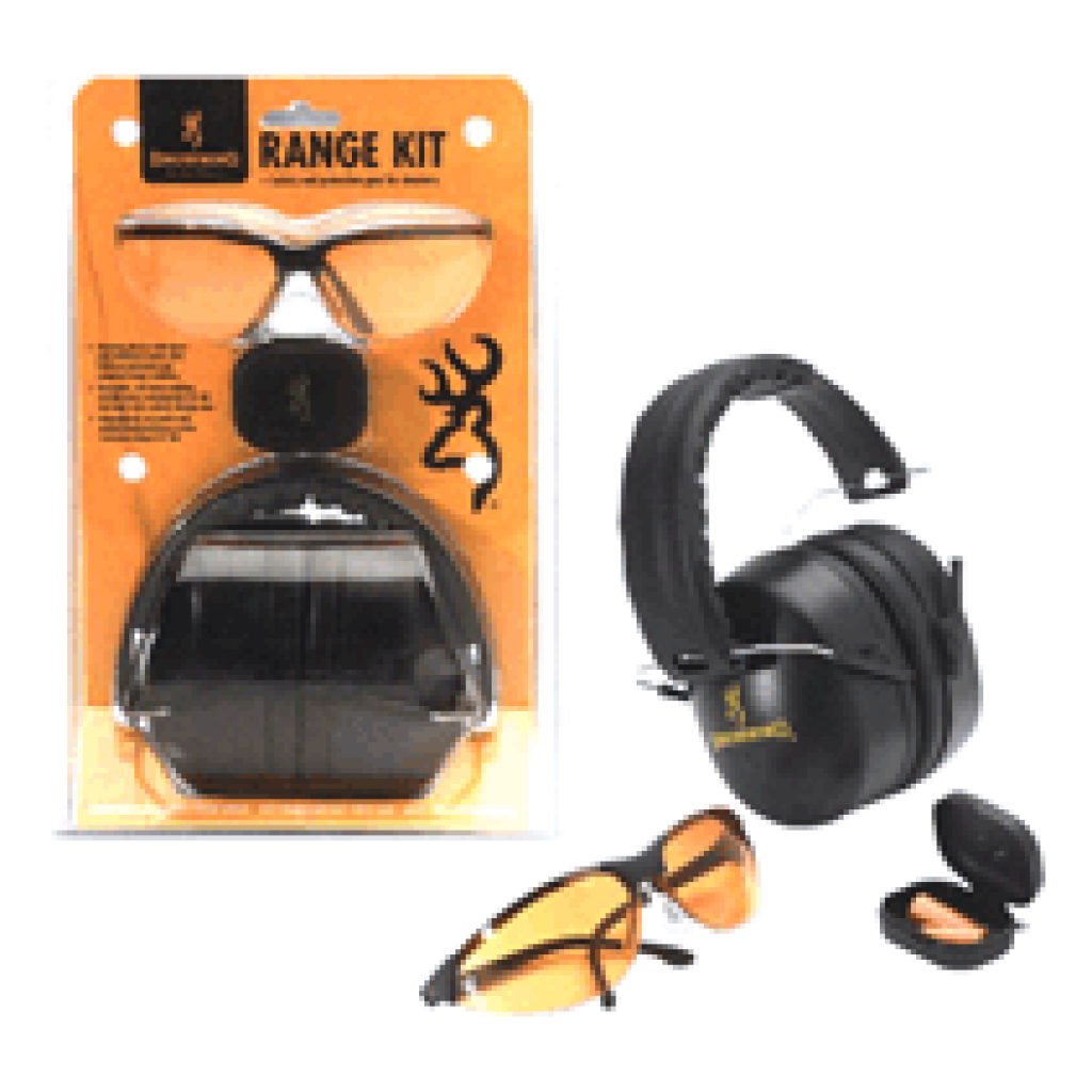 Browning Range Kit Eyehearing Protection Black » Got Hunts