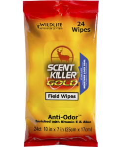 WRC Scent Killer Gold Field Wipes - 24-Pack