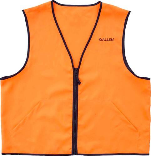 Allen Deluxe Hunting Vest - Blaze Orange, 2XL, 2 Front Pockets