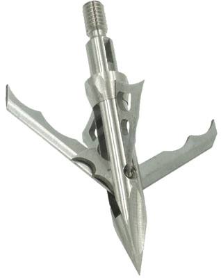 Muzzy Broadhead Trocar Hybrid Titanium 4-Blade 1 5/8" Cut 3pk