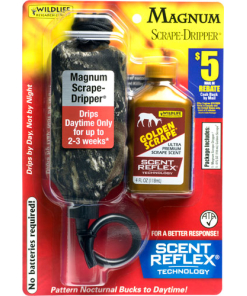 WRC Deer Lure Golden Scrape / Scrape Dripper Combo 4 fl oz