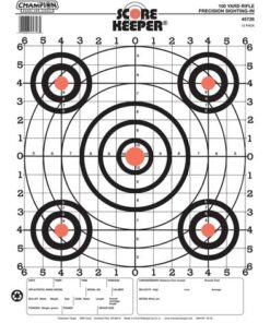 Champion Scorekeeper 100 Yd - Sight In Orange-black 12-pack