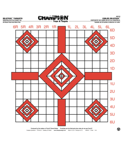 Champion Re-Stick Redfield Sight-In Self-Adhesive 25-Pack