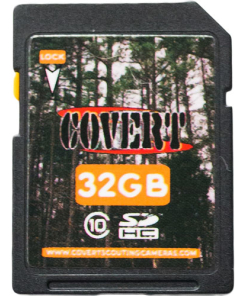 Covert Camera 32GB SD Memory Card, Class 10 High Speed