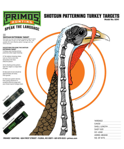 Primos Paper Target Turkey 11.5" x 10.75" 12-Pack
