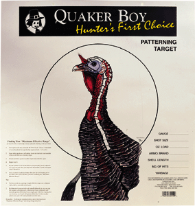 Quaker Boy Turkey Paper Target 20" x 20", 100-Pack