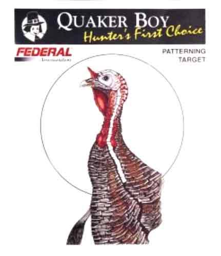 Quaker Boy Turkey Paper Target 20" x 20" Rolled, 10-Pack