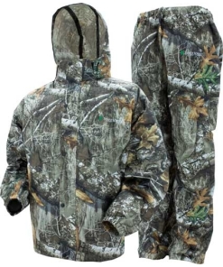 Frogg Toggs All Sports Rain & Wind Suit - Realtree Edge, Large