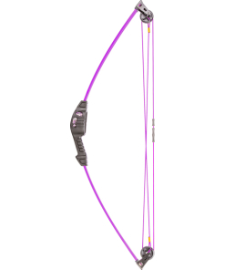 Bear Archery Spark Ambi Youth Compound Bow, Purple, Ages 5-10