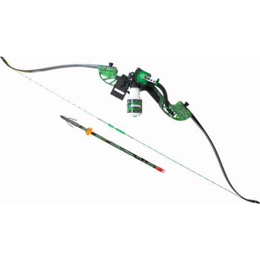Ams Bowfishing Complete Bow – Kit Water Moc Recurve Green Rh – GOT