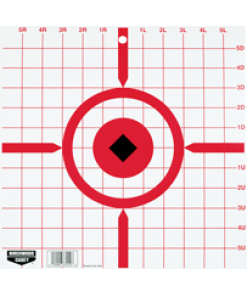 B-c Target Rigid Paper 12" - Crosshair Sight-in 10 Targets