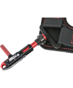 B3 Archery Brave Release - Single Jaw Swivel Stem, Black/Red