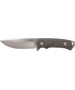 Woox Knife Rock 62 Fixed Blade 4.25" Grey Micarta Plain Handle