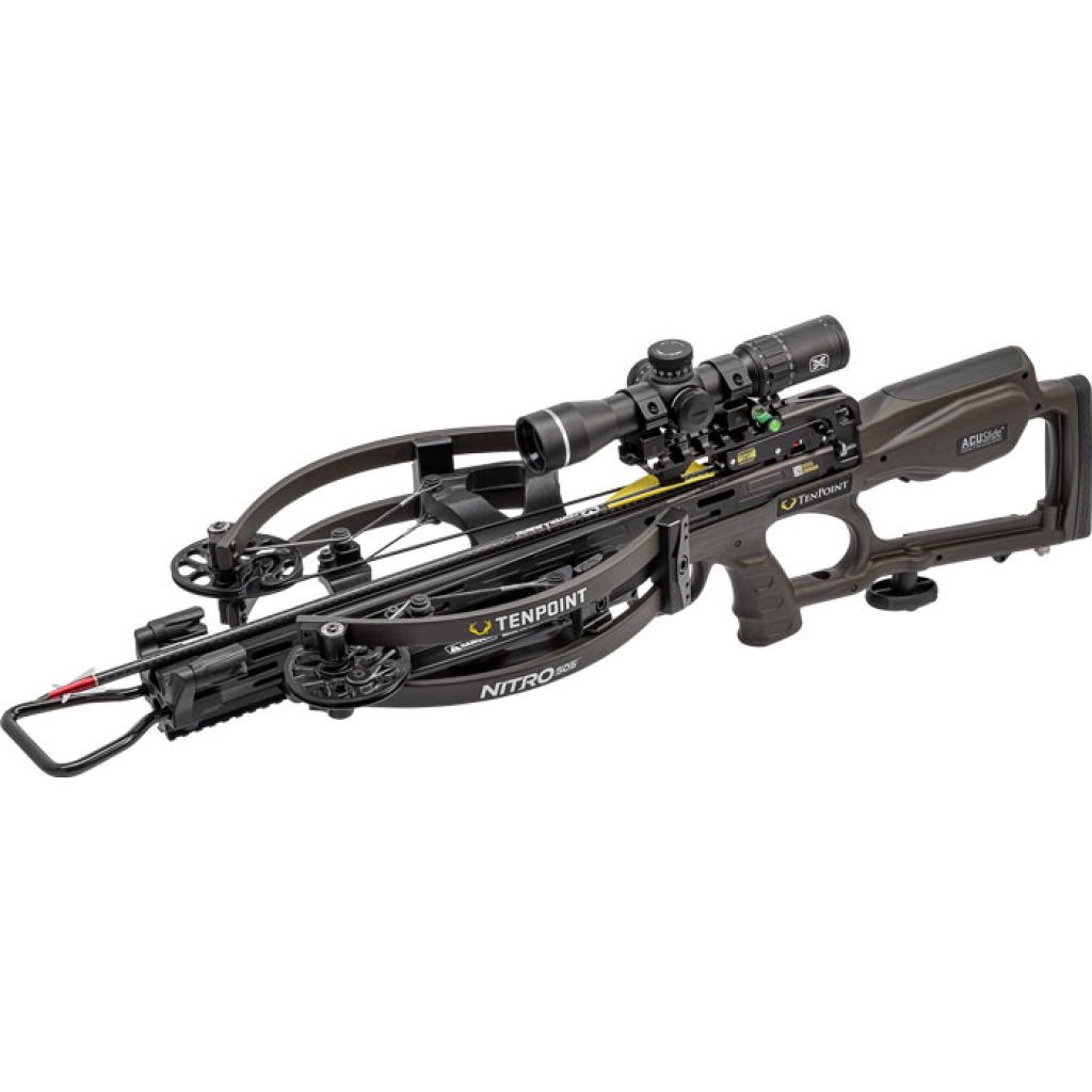 Tenpoint Xbow Kit Nitro 505 Evox Acuslide 505fps Moss Grn » Got Hunts