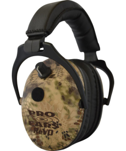 Pro Ears Revo Ear Muff - Electronic Kryptek Highlander