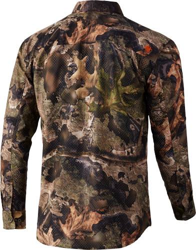 Nomad Stretch Lite LS Button Down - Mossy Oak Migrate, Large