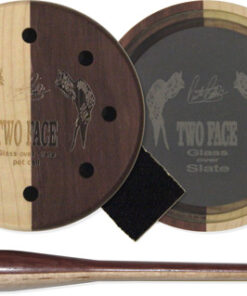 Pittman Game Calls Two Face Glass Pot Turkey Call