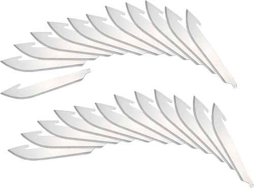 Outdoor Edge 3.5" Replacement Blades for RazorSafe 24pk Drop Point