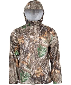 Habit Roaring Springs Packable Rain Jacket Realtree Edge Large