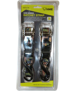 HME Ratchet Strap 1"x8' Camo Strap 2pk