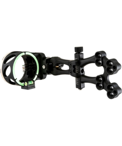 TruGlo Bow Sight Veros 5-Pin DDP .019/.010 Dia Black w/Light