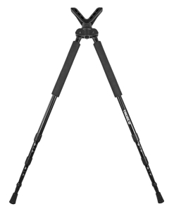 Truglo Solid Shot Bi-pod - 21"-40" Black W-neoprene Hndle