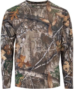 Habit Bear Cave Long Sleeve Tee - Realtree Edge, X-Large