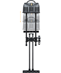 Tight Spot Quiver Shift Lock 5-Arrow, Black, RH