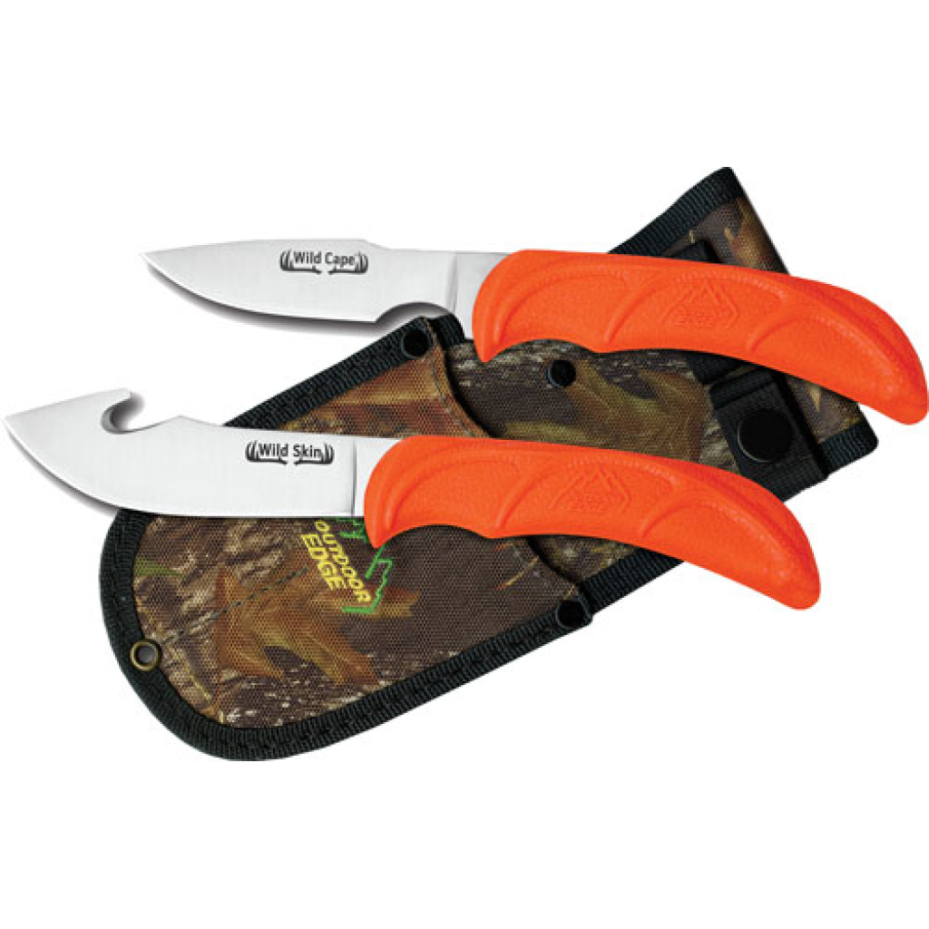 Outdoor Edge Wild Pair Skinner caper With Mossy Oak Sheath » GOT