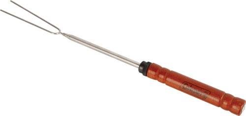 Coleman Telescoping Rotisserie Fork, Extends 12" to 48", Wood Handle