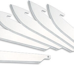 Outdoor Edge 3" Drop Point Replacement Blades 6-Pack