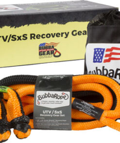 Bubba Rope UTV Recovery Set Orange Eyes w/ 2 Gator Shackles