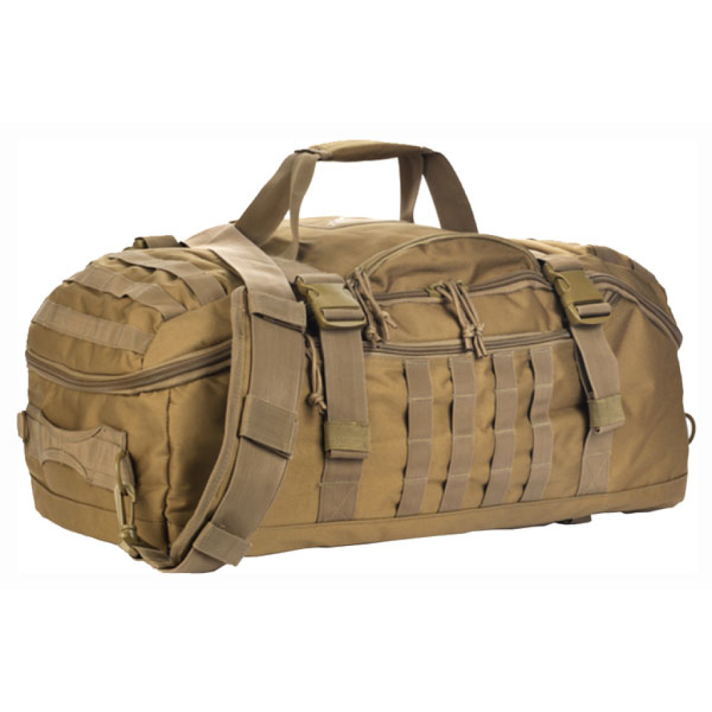Red Rock Traveler Duffle Bag Backpack Or Luggage Coyote GOT HUNTS