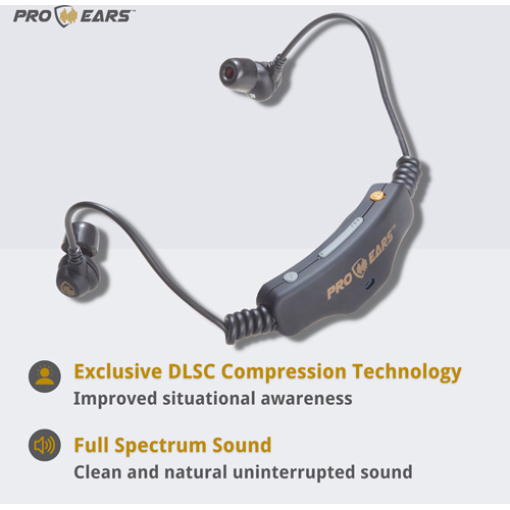Pro Ears Stealth 28 Htbt Ear Muff Electronic Black » GOT HUNTS & GEAR