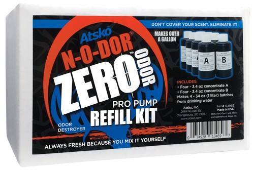Atsko Zero N-O-Dor Oxidizer Pro Pump Refill Kit - Makes 1 Gal