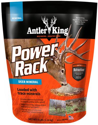 Antler King Power Rack Deer Mineral 5 lb. Bag