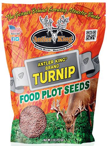 Antler King Turnips 1lb Bag Annual 1/8 Acre