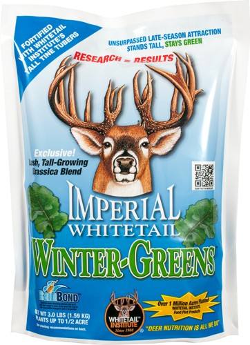 Whitetail Institute Winter Greens 1/2 Acre Fall Mix 3lbs